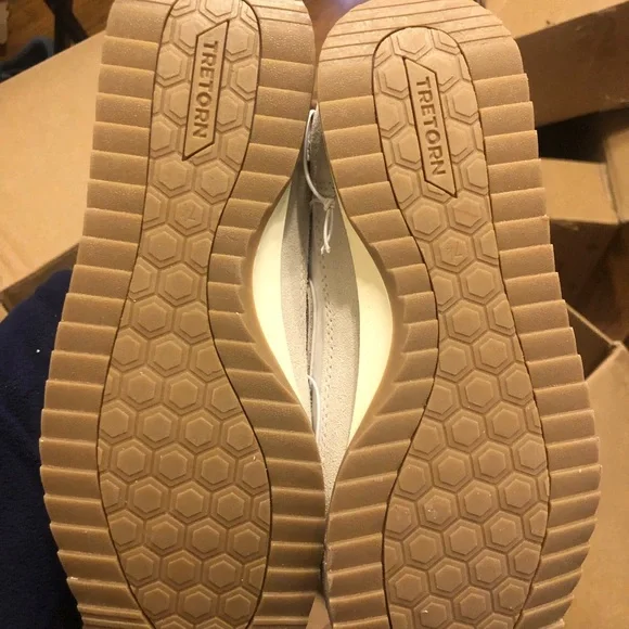 Tretorn White and Cream Athletic Shoes - Picture 5 of 8